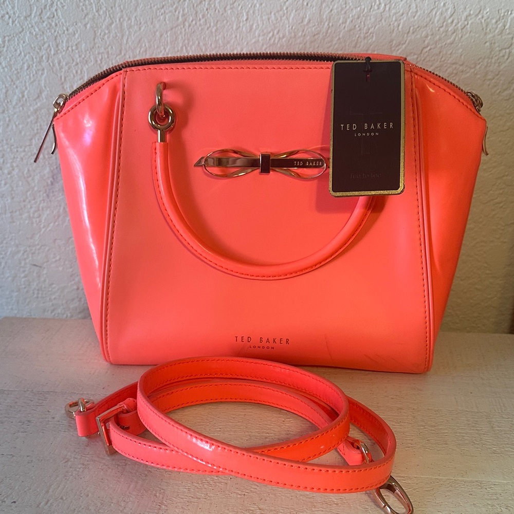 NWT- Ted Baker Small Tote Handbag - Picture 2 of 10